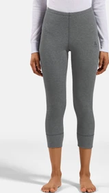 Odlo Active Warm Baselayer Tights Hose 3/4 steel grey melange (Damen)