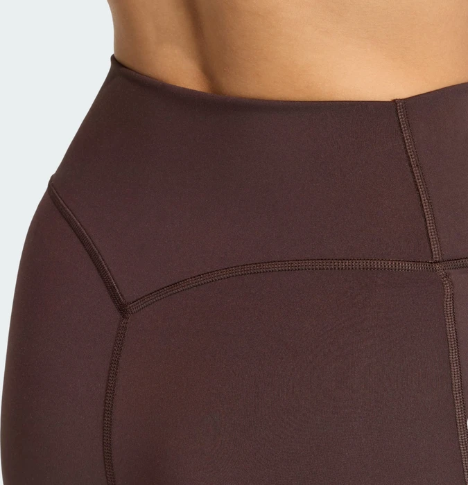 adidas Optime Workout Full Length Tights Hose lang aurora coffee (Damen) (KA0183) – Bild 7