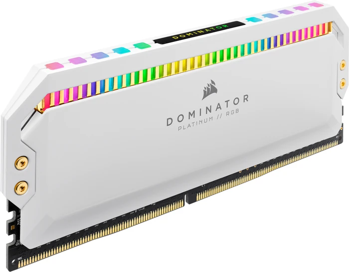 Corsair Dominator Platinum RGB White UDIMM 16GB Kit, DDR4-3200, CL16-18-18-36