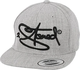 Flexfit YP Classics Premium Snapback Kappe heather grey