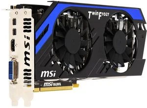 MSI Radeon HD 7870 GHz Edition, R7870 Hawk, 2GB GDDR5, DVI, HDMI, 2x mDP
