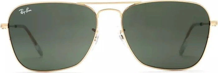 Ray-Ban RB3136 Caravan 58mm gold/grün
