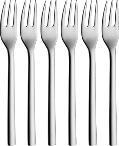 WMF Nuova Kuchengabel, 6 Stück