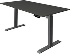 Kerkmann Move 1 elektrisch höhenverstellbarer Sitz-Steh-Schreibtisch 160x80cm anthrazit/anthrazit
