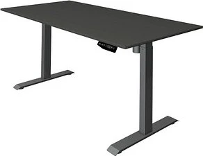 Kerkmann Move 1 elektrisch höhenverstellbarer Sitz-Steh-Schreibtisch 160x80cm anthrazit/anthrazit