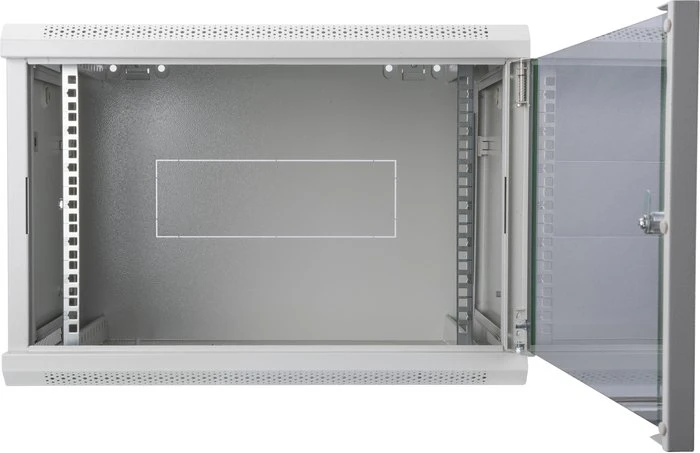 Digitus Professional Dynamic Basic Serie Wandschrank 7HE, Sicherheitsglastür, IP2X, grau, 450mm tief