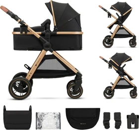 Kinderkraft Esme 2in1 Kombi-Kinderwagen schwarz