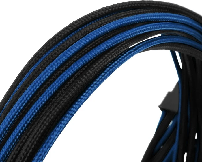 CableMod C-Series ModFlex Essentials Cable Kit, AXi, HXi, RM, schwarz/blau