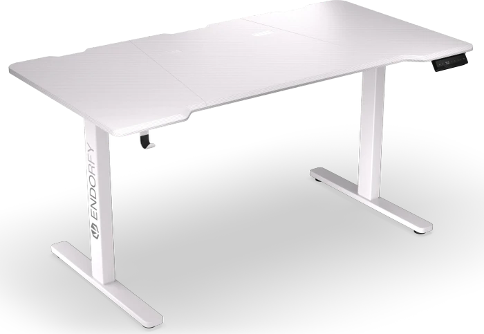 Endorfy Atlas L Electric elektrisch höhenverstellbarer Sitz-Steh-Schreibtisch 150x78cm Onyx White/weiß