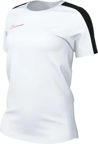 Nike Dri-FIT Academy Funktionsshirt kurzarm white/black/bright crimson (Damen)