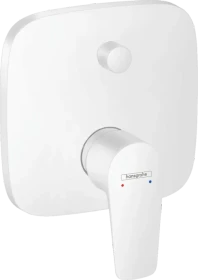 Hansgrohe Talis E Einhebel-Wannenmischer Unterputz für iBox universal mattweiß