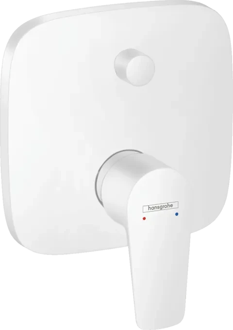 Hansgrohe Talis E Einhebel-Wannenmischer Unterputz für iBox universal mattweiß