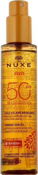 Nuxe Sun Tanning Sun Oil