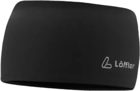 Löffler Mono Wide Stirnband schwarz