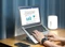 Mozos Notebook-Stand 11-17", silber, faltbar Vorschaubild