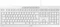 Cherry Stream Keyboard 2019, weiß/grau, USB, DE Vorschaubild
