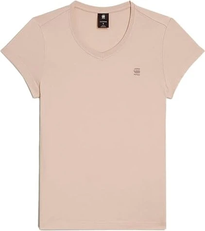 G-Star Eyben Slim V-Neck 2.0 T-Shirt kurzarm brick (Damen)