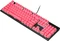 Corsair Pro Keycap Mod Kit, Kunststoff (PBT) Double-Shot, rosa, 105 Tasten, ISO-DE Vorschaubild