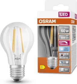Osram Ledvance Superstar+ Classic A FIL 60 5.8W/940 E27 Clear