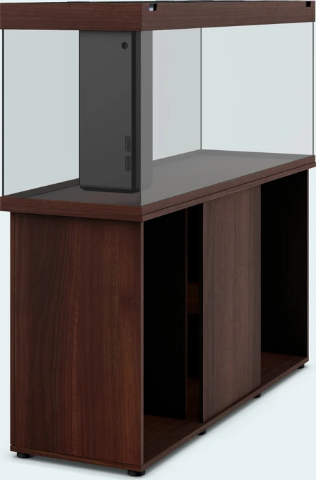 Juwel Rio 450 LED Aquarium-Set mit Unterschrank, dunkles Holz/dunkles Holz, 450l