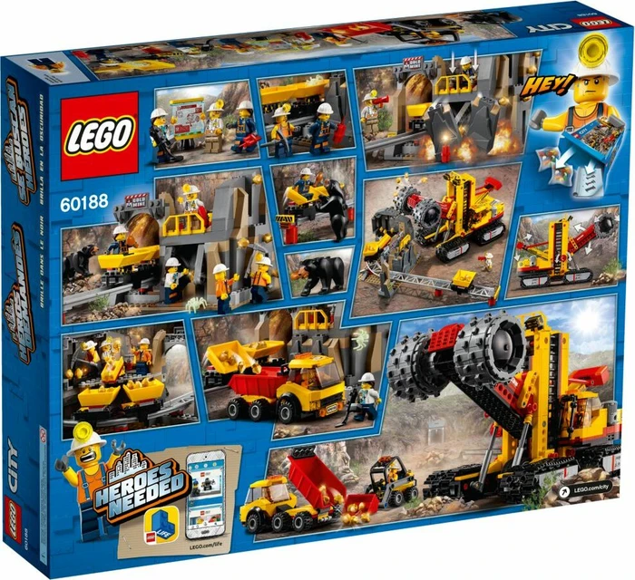 LEGO City Bergbauprofis - Bergbauprofis an der Abbaustätte