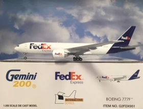 GeminiJets Federal Express FedEx Interactive Series Boeing 777LRF