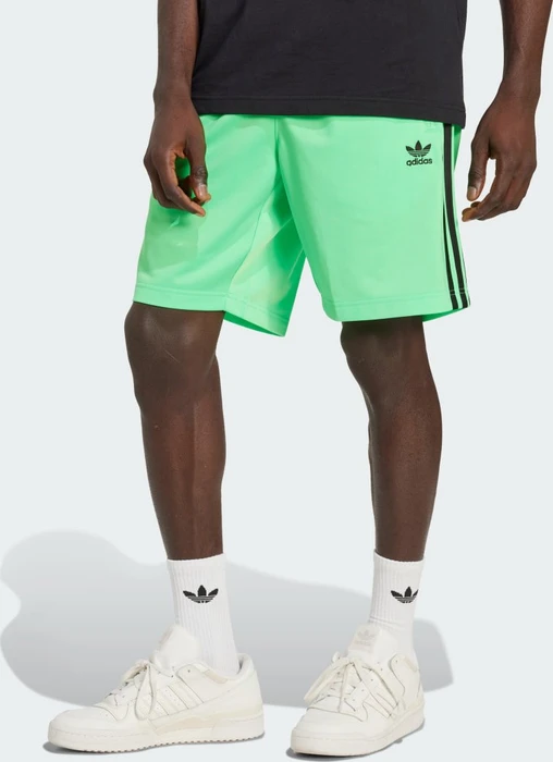 adidas Adicolor Firebird Shorts screaming green/black (Herren)