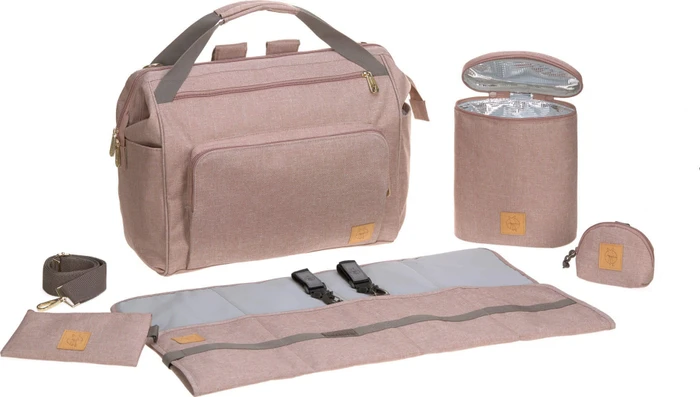 Lässig Glam Goldie Twin Backpack rose