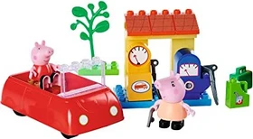 BIG Bloxx Peppa Pig Auto mit Tankstelle
