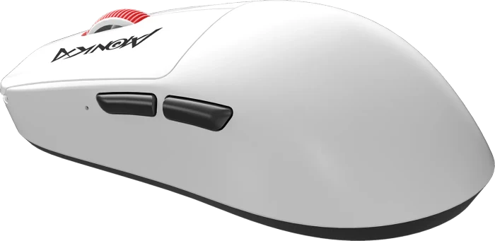 Marvo Monka Prime G997W Lightweight Tri-Mode Wireless Mouse weiß, USB/Bluetooth