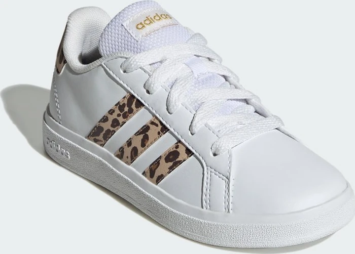 adidas Grand Court 2.0 cloud white/magic beige/matte gold (Junior)