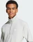 adidas Trefoil Essentials Waffle 1/2 Zip Sweatshirt medium grey heather (Herren) Vorschaubild