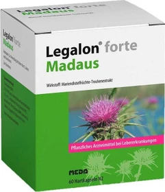 Legalon forte Madaus Hartkapseln, 60 Stück