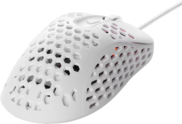 Deltaco WM85 Ultra-Light Gaming Mouse weiß, USB