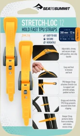 Sea to Summit Stretch Loc 300mm TPU Befestigung gelb
