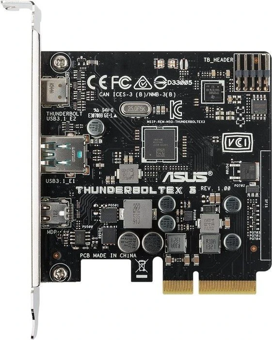ASUS ThunderboltEX 3, PCIe 3.0 x4