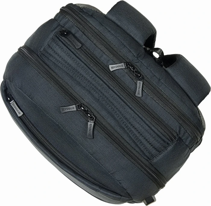 RivaCase 8365 Biscayne ECO 17.3" carry-on Laptop-Rucksack, schwarz