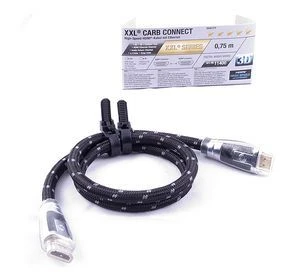 Oehlbach XXL Carb Connect High Speed mit Ethernet HDMI 1.4 Kabel, 0.75m