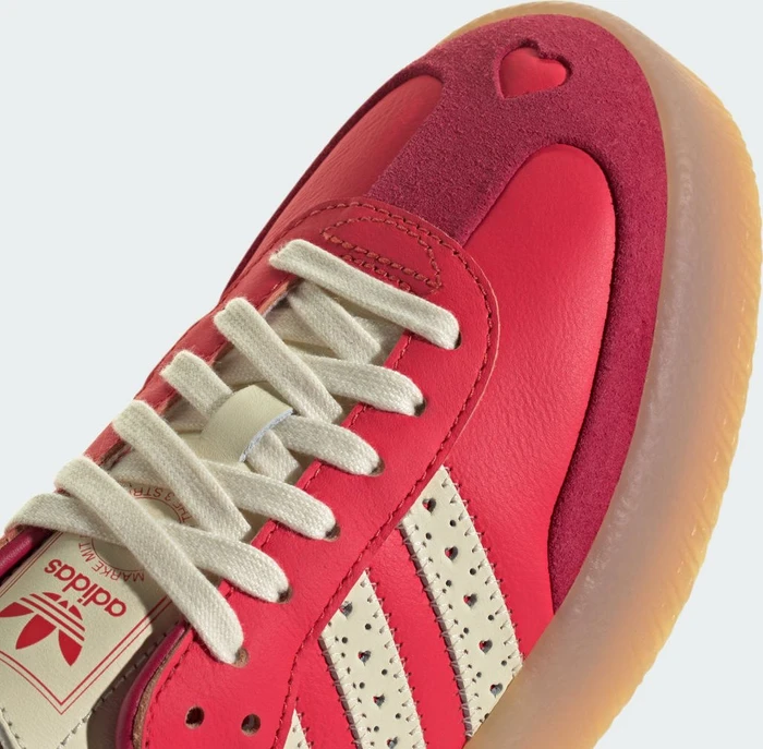 adidas Sambae bright red/cream white/team victory red (Damen)