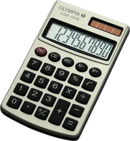 Olympia LCD 1110, silber