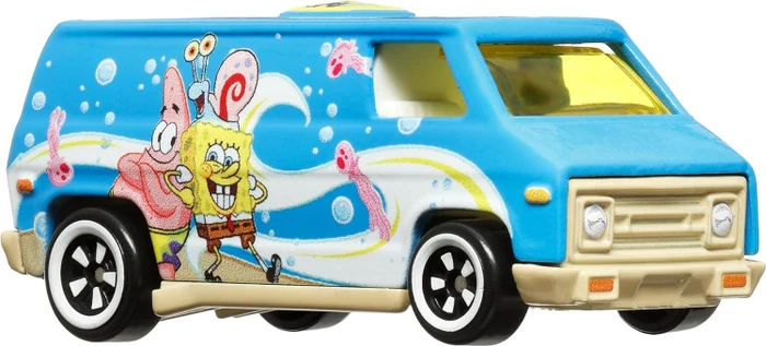 Mattel Hot Wheels Sponge Bob 70's Van