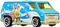 Mattel Hot Wheels Sponge Bob 70's Van Vorschaubild