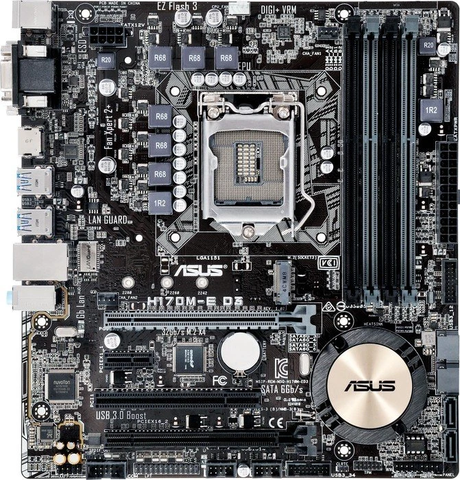ASUS H170M-E D3 (Intel 1151)
