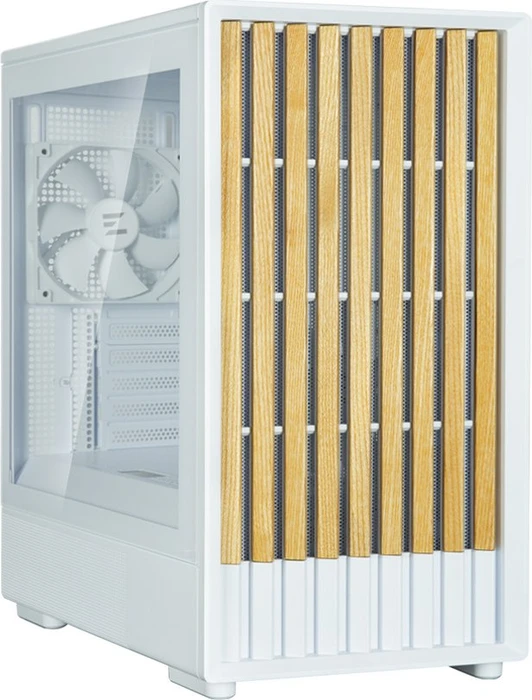 Zalman P10 NAMU White, Glasfenster