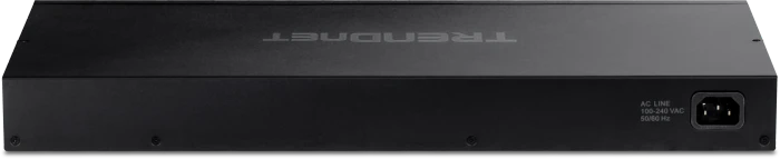 TRENDnet TPE-TG Rackmount Gigabit Switch, 24x RJ-45, 2x SFP, 380W PoE+