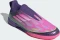 adidas F50 League Laceless IN purple/cloud white/lucid lemon (Junior) Vorschaubild