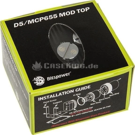 Bitspower D5 Mod Top schwarz