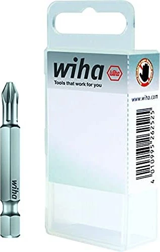Wiha Professional 7041 Z Kreuzschlitz Bit 1/4", PH2x70mm, 2 Stück