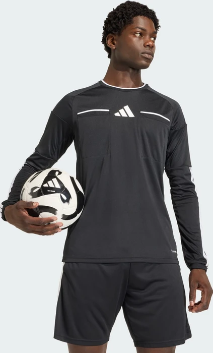 adidas Referee 26 Trikot langarm schwarz (Herren) (KF6643) – Bild 7
