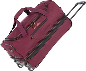 Travelite Basics Rollenreisetasche S erweiterbar bordeaux